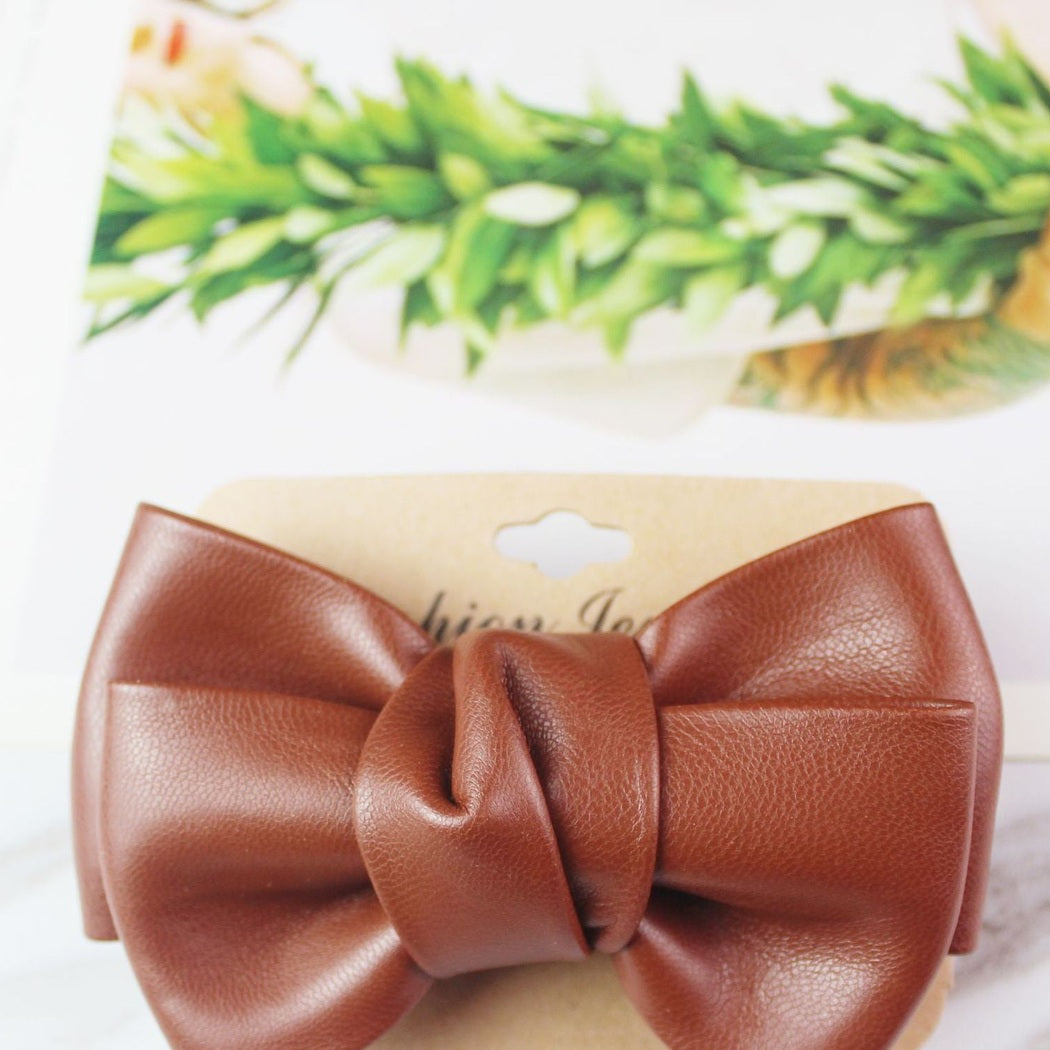 Solid Bow Barrette Collection variant image
