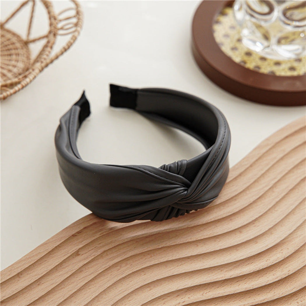 Beau - Solid Knotted Wide Headband variant image 5