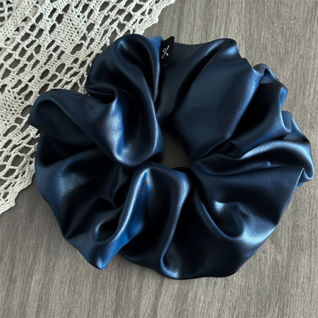 Solid Glossy Scrunchie Collection variant image