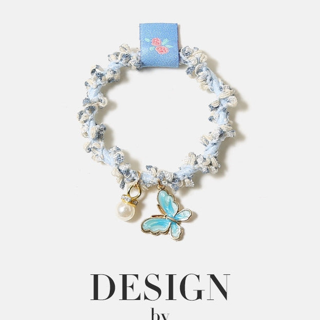 Butterfly Pearl Hair Tie Collection variant image
