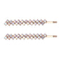 Beau - Crystal Geometric Side Barrette - view 5