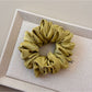 Gifty - Versatile Ruched Satin Hair Scrunchies