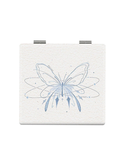 Mirroray - Decorative Butterfly Print Portable Mirror