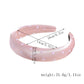Gifty - Heart Print Satin Look Padded Fabric Headband