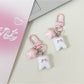 Keypus - Cute Tooth and Star Bag Charm Keychain