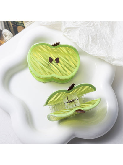 Beau - Cute Apple Hair Claw Clip
