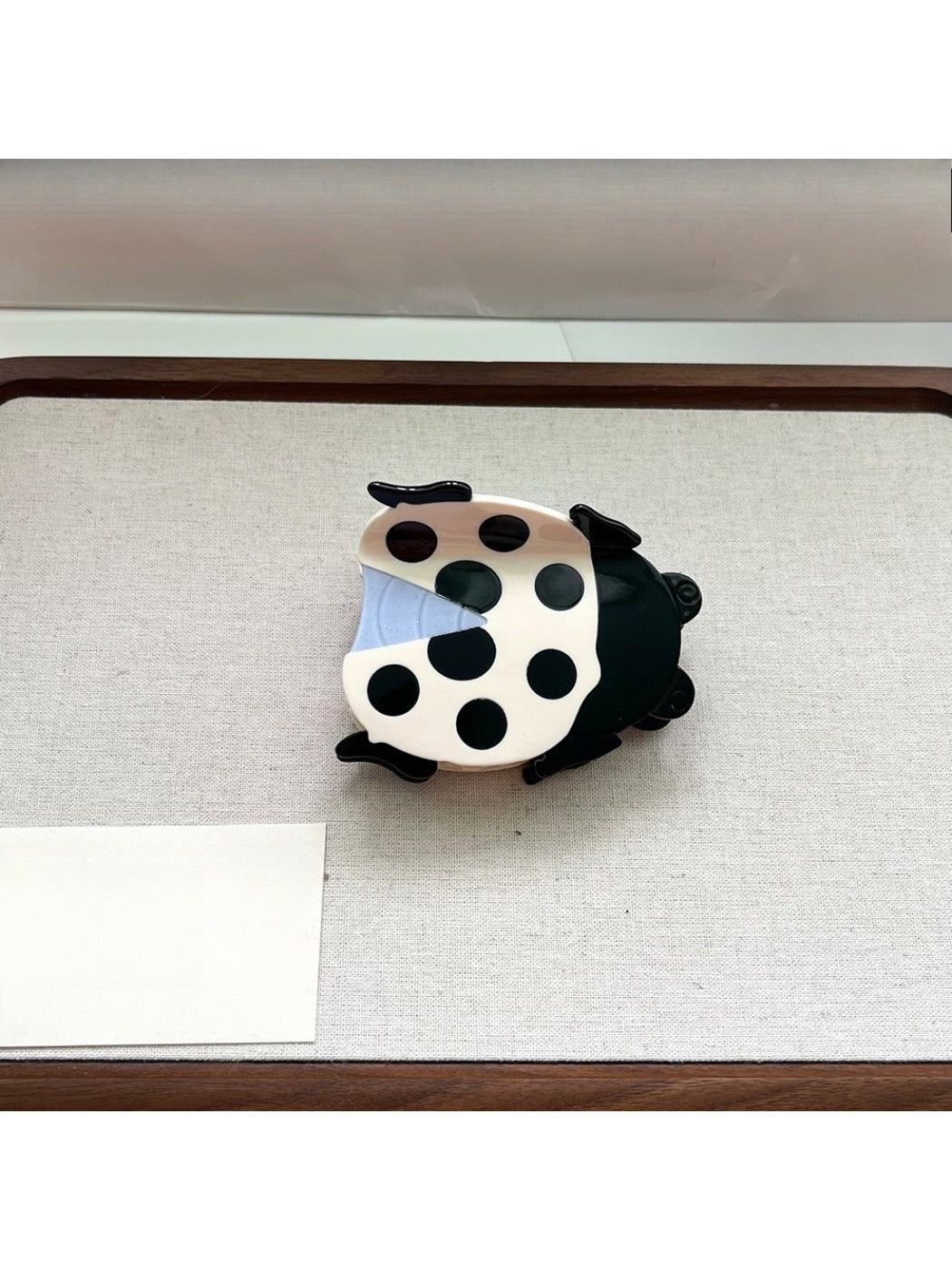 Beau - Seven-Spotted Ladybug Hair Clip