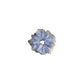 Gifty - Blue Organza Polyester Round Design Scrunchie