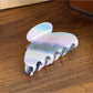 Beau - Fashionable Striped Hair Claw Clip
