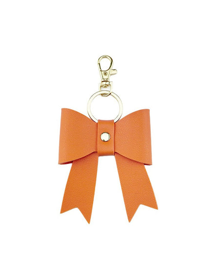 Keypus - Modern Simple Bow Shape Bag Charm Keychain
