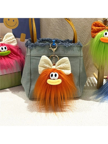 Keypus - Funny Bow Doll Bag Charm Keychain