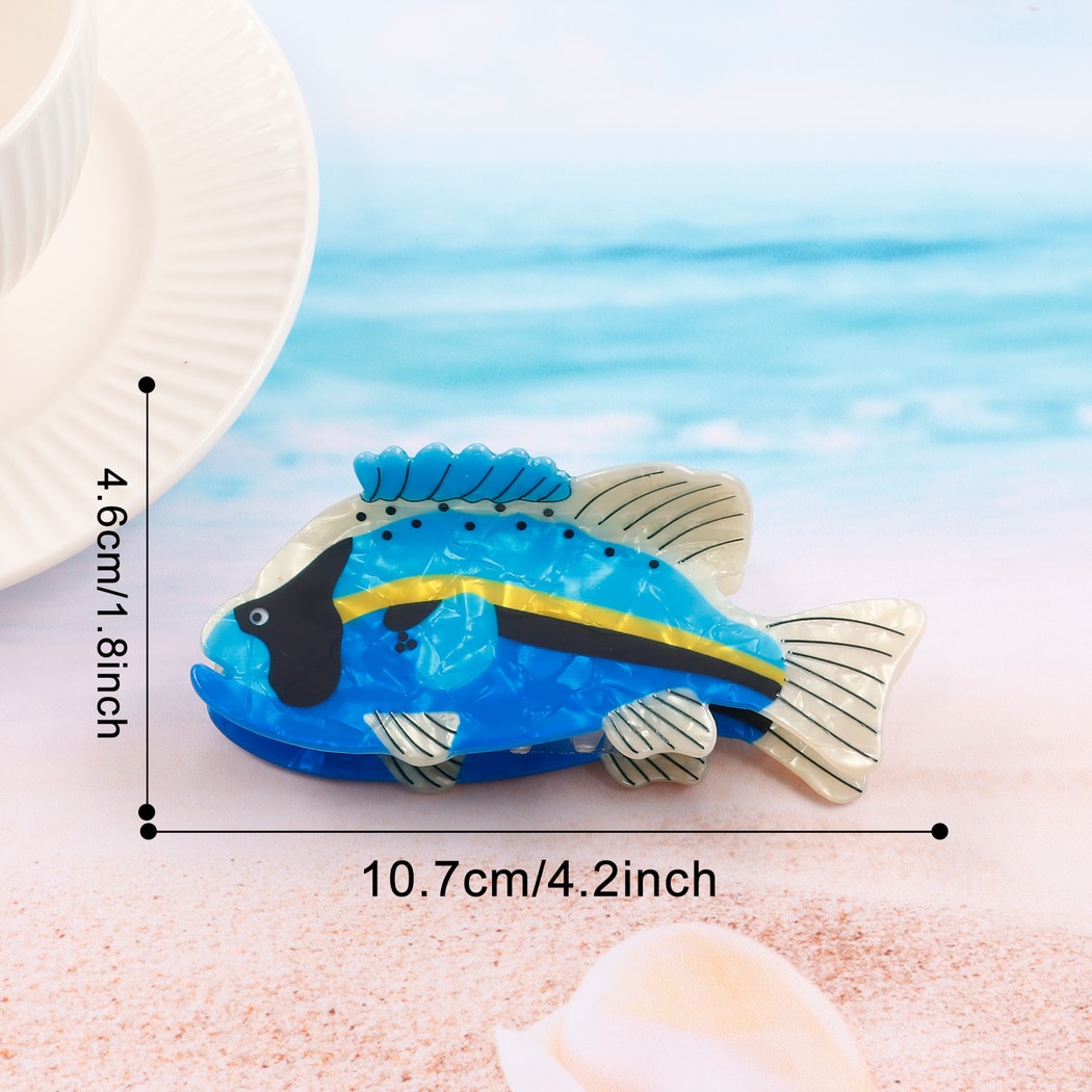 Beau - Cute Fish Theme Shaped Claw Clip