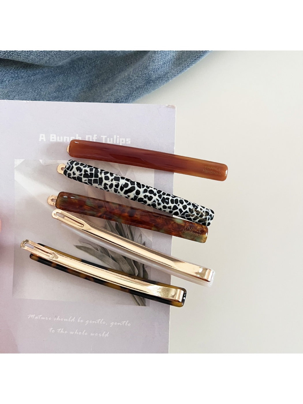 Beau - Vintage Slim Hair Clip