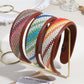 Gifty - Braided Woven Retro Style Wide Brim Headband