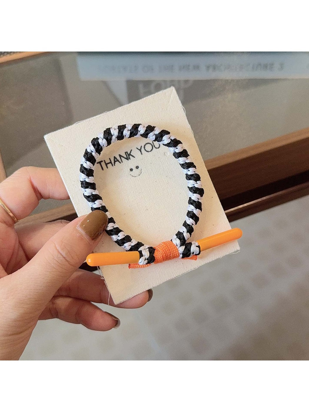 Gifty - Polyester Woven High Stretch Elastic Hair Tie