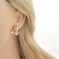 Earedge - Fashionable Floral Stud Earrings