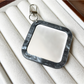 Keypus - Acrylic Square Mirror Bag Charm Keychain