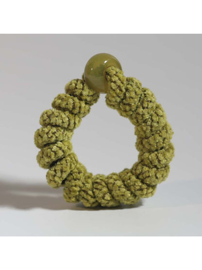 Gifty - Solid Color Twisted Spiral Minimalist Hair Tie