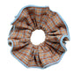 Gifty - Four-layer Plaid Pleated Hair Ring