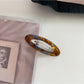 Beau - Vintage Openwork Oval Shaped Hair Clip