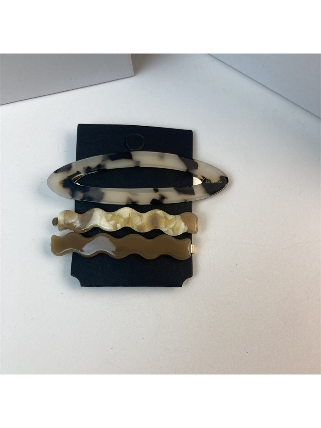 Beau - Minimalist Bangs Hair Clip Set