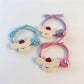 Gifty - Cute Dog Motif Elastic Beaded Hair Tie