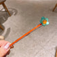 Beau - Plastic Alloy Flower Design Hair Clip