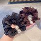 Gifty - Color Block Ruffle Scrunchie