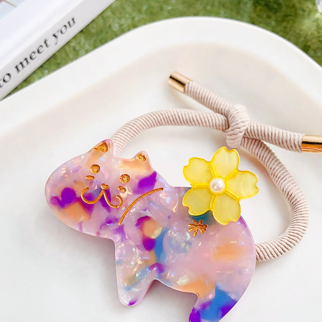 Marbled Cat Hair Tie Collection variant image