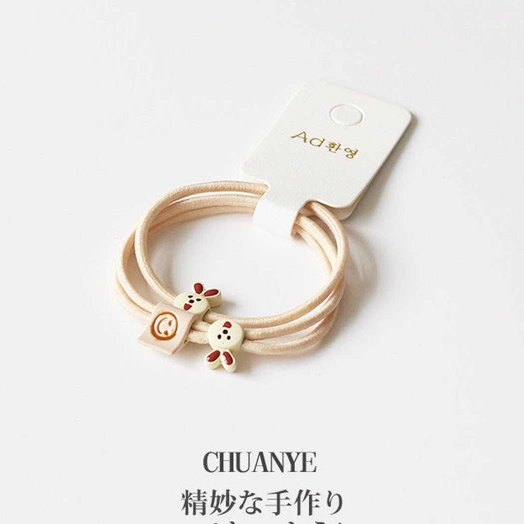 Bunny Charm Hair Tie Collection variant image