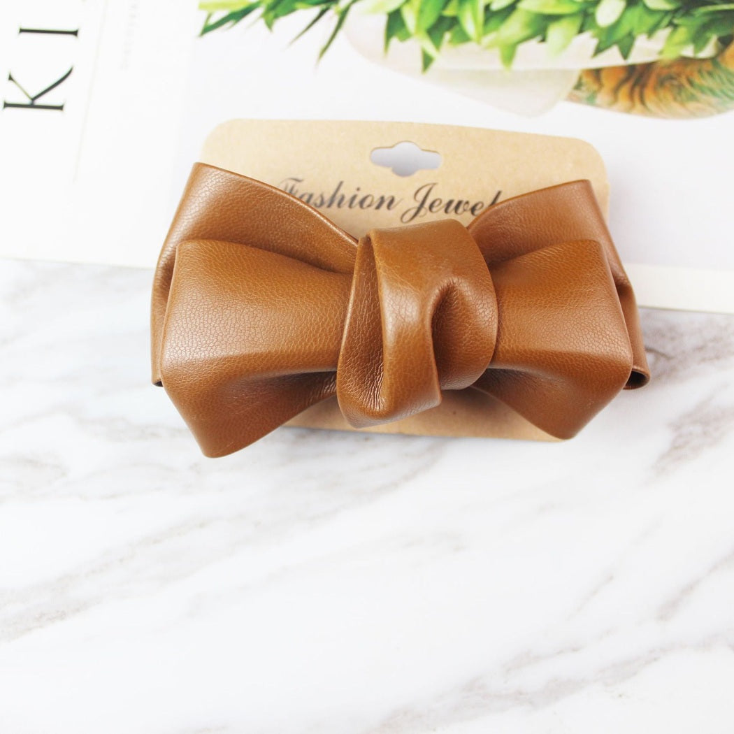 Solid Bow Barrette Collection variant image