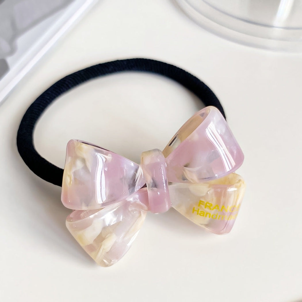 Iridescent Bow Hair Tie Collection variant image