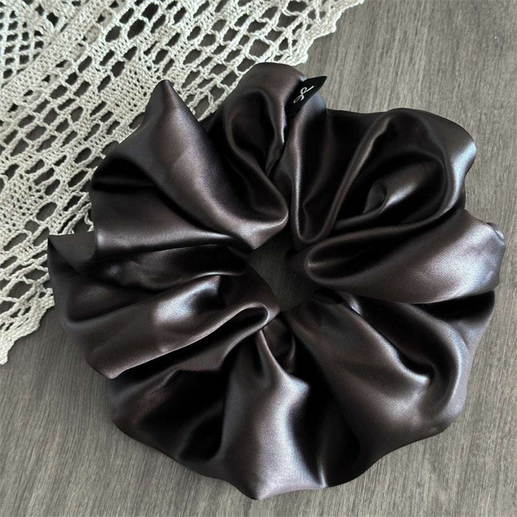 Solid Glossy Scrunchie Collection variant image
