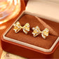 Earedge - Elegant Fashionable Bow Earrings