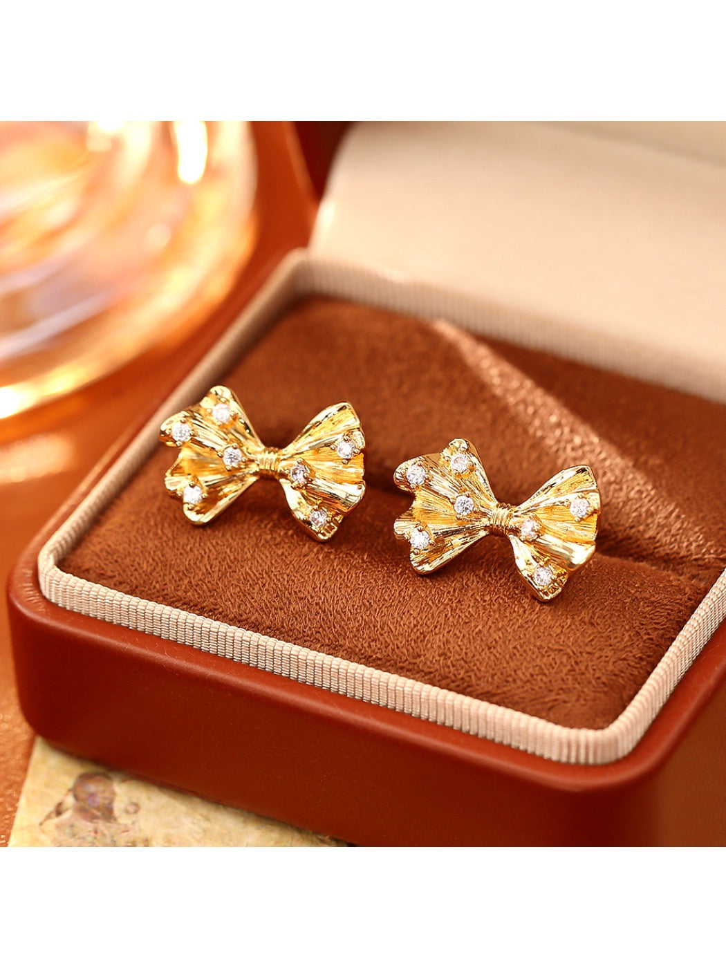 Earedge - Elegant Fashionable Bow Earrings