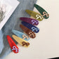 Beau - Solid Color Teardrop Hair Clip