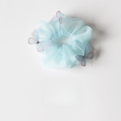Gifty - Butterfly Mesh Look Polyester Hair Scrunchie