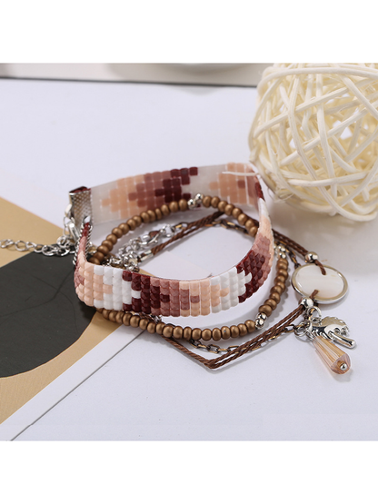 Lovra - Bohemian Beaded Braided Bracelet