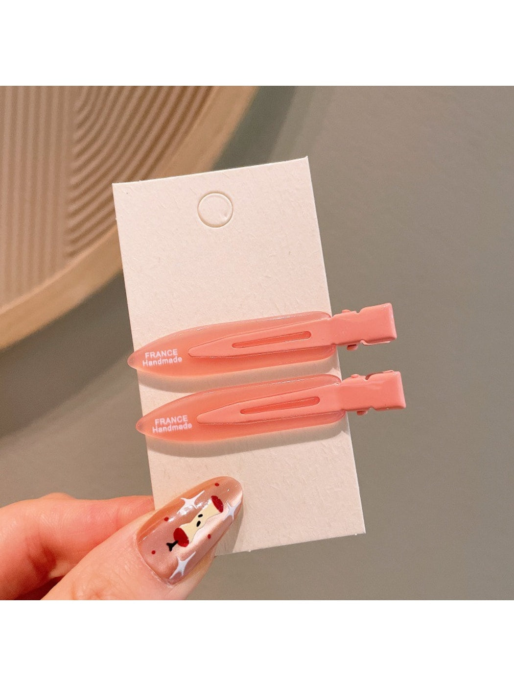 Beau - Minimalist Geometric Side Bangs Hair Clip