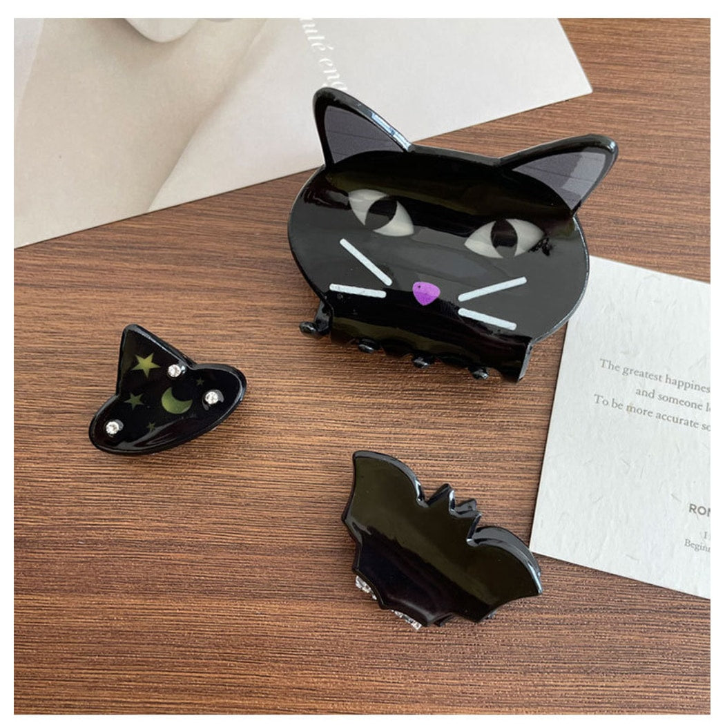 Beau - Classic Halloween Cute Ghost Claw Clip