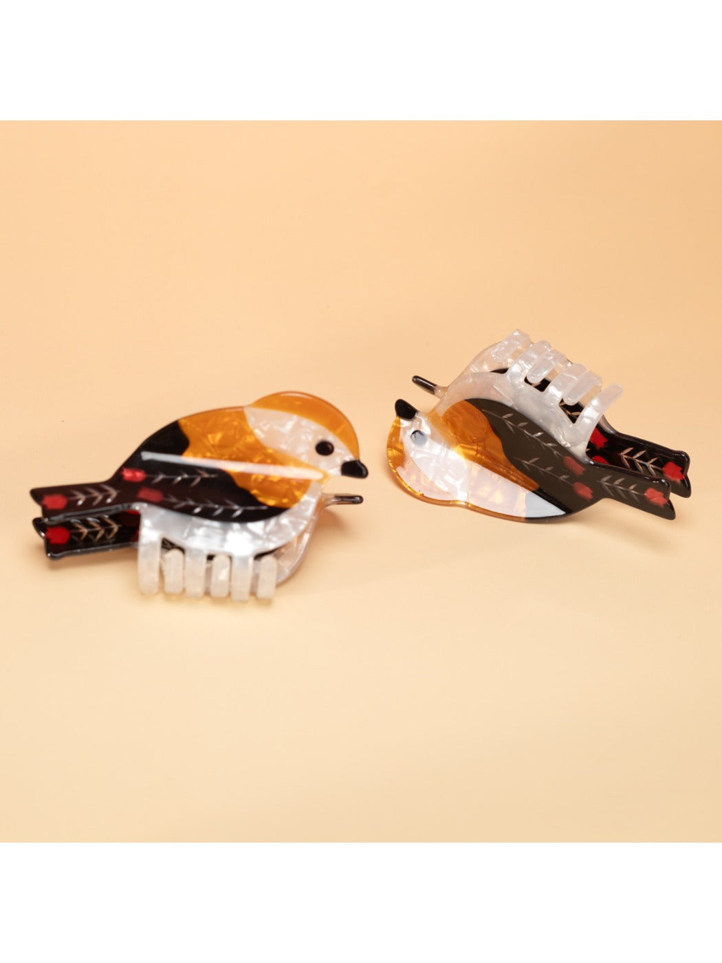 Beau - Cute Brown Bird Hair Clip