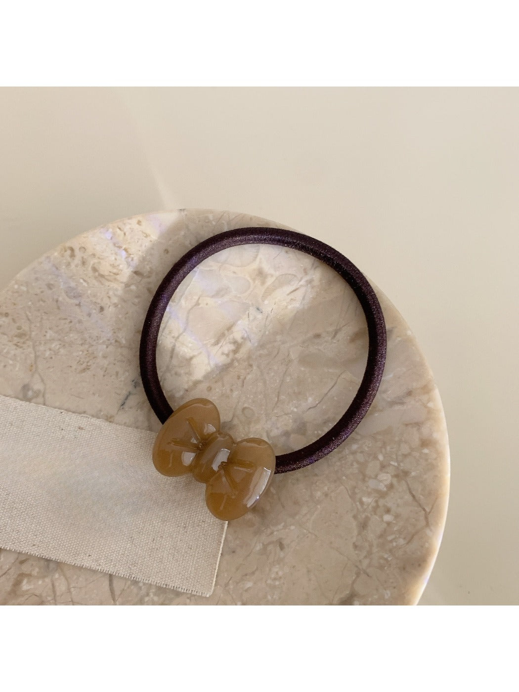 Gifty - Beautiful Bow Shaped Acetate Hair Tie