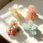 Beau - Petal Shape Acetate Decorative Claw Clip