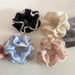Gifty - Elegant Double Layer Ruched Scrunchie