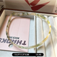 Gifty - Fashion Acetate Geometric Ring Accent Headband