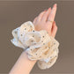 Gifty - Elegant Polka-Dotted Satin Scrunchies