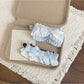 Beau - Layered Bow Lace Side Banana Clip