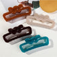 Beau - Hollow Heart Hair Claw Clip