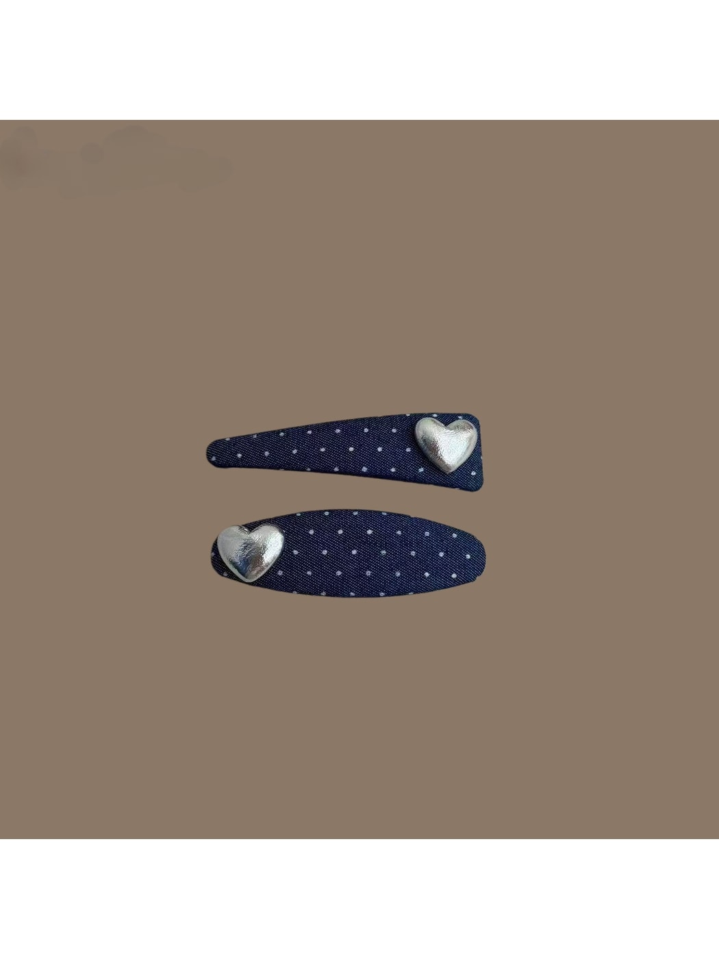 Beau - Heart Polka Dot Hair Clip