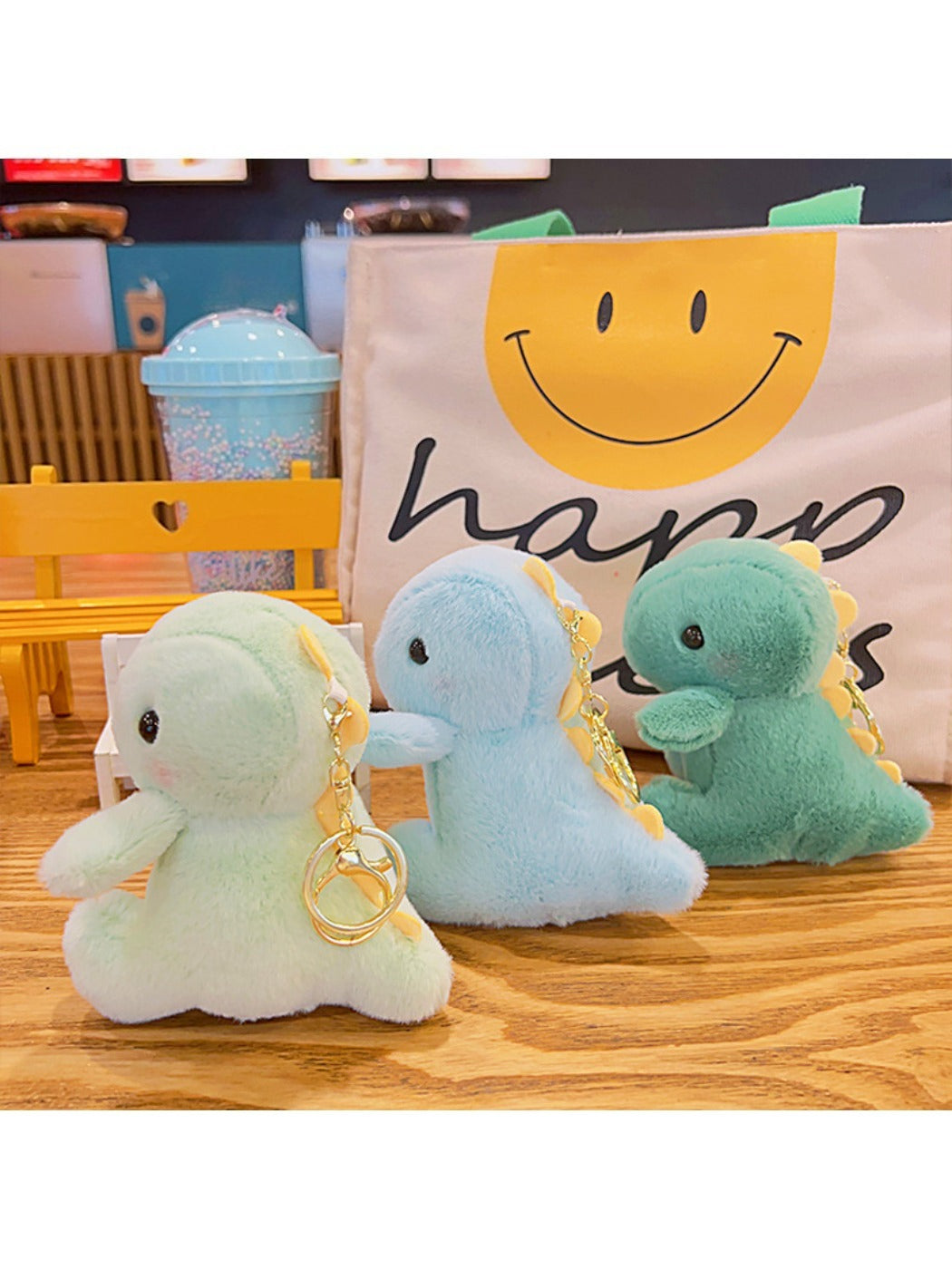 Keypus - Cute Cartoon Dinosaur Keychain